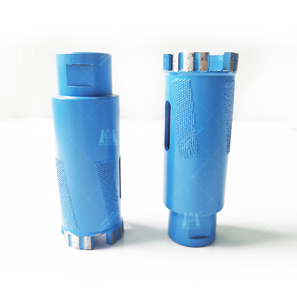 Can diamond core bits cut rebar