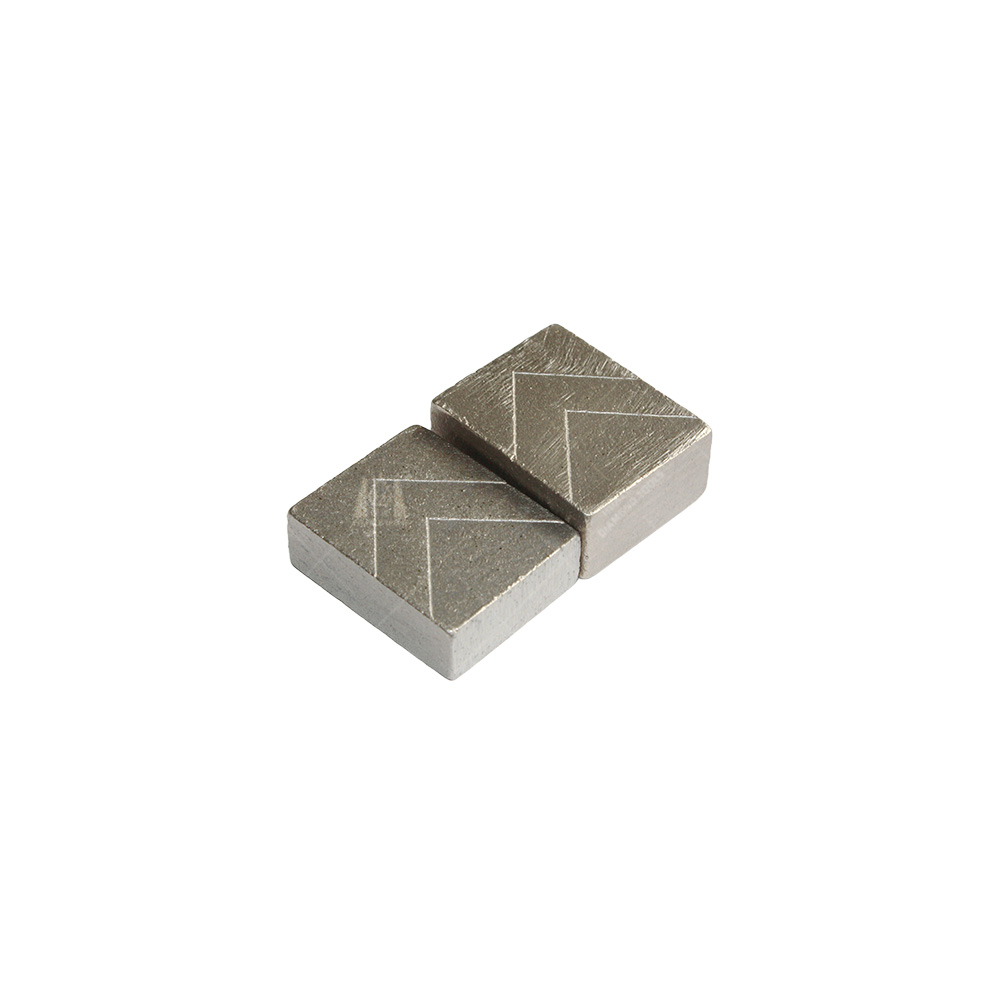 Diamond segments for granite block cutting on a saw blade