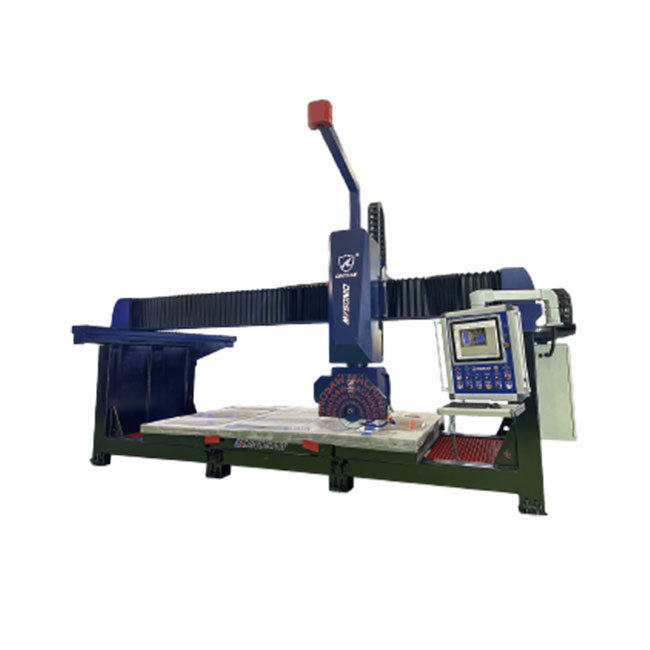 Intelligent 5-axis bridge cutting machine